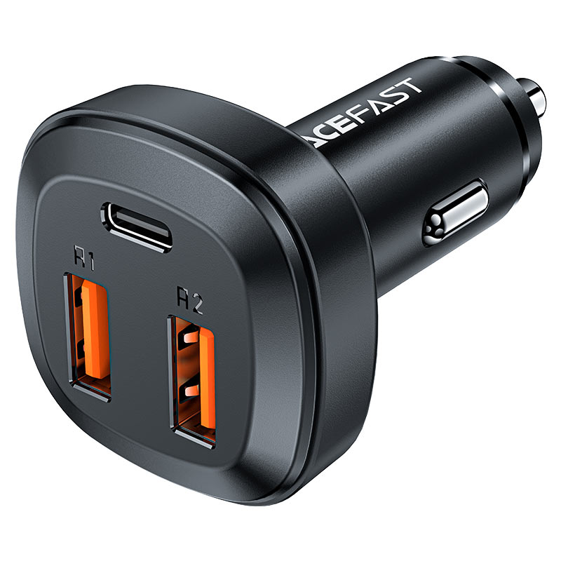 Fast Charge Car Charger B9 66W (2xUSB-A+USB-C)