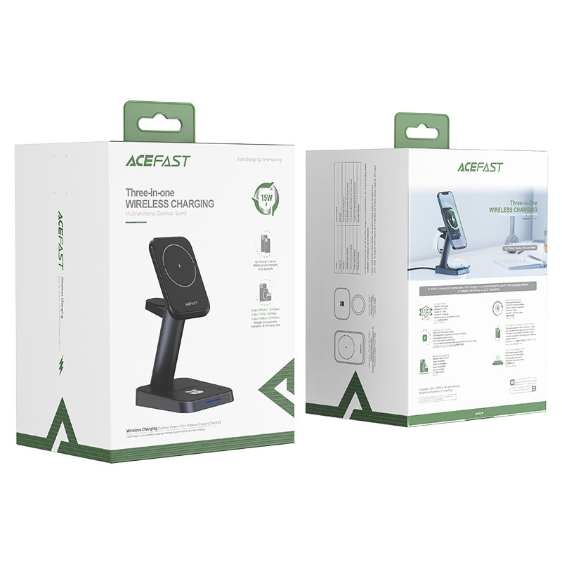 AceFast 3 in 1 W/L Charging Stand 15W (E3)