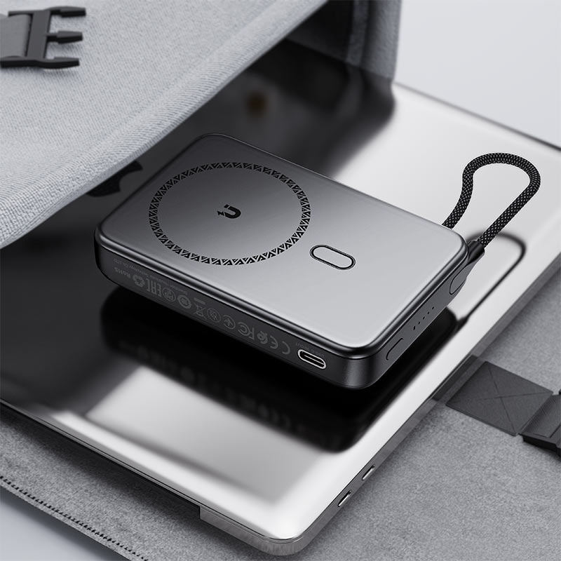 Magnetic Fast Wireless Charge Power Bank M24 22.5W 10000mAh