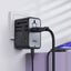 2300W + PD75W 5 Ports 3 x USB-C + 2 x USB-A  GaN Travel Adapter