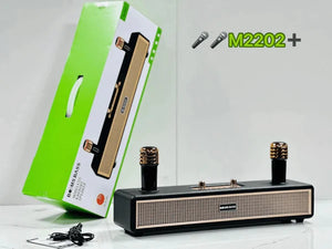 BOOMBASS M2202+ Wireless Karaoke Speaker