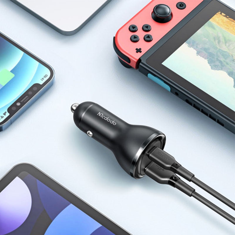Mcdodo (CC-567) 95W USD-A+USB-C Digital Display Car Charger