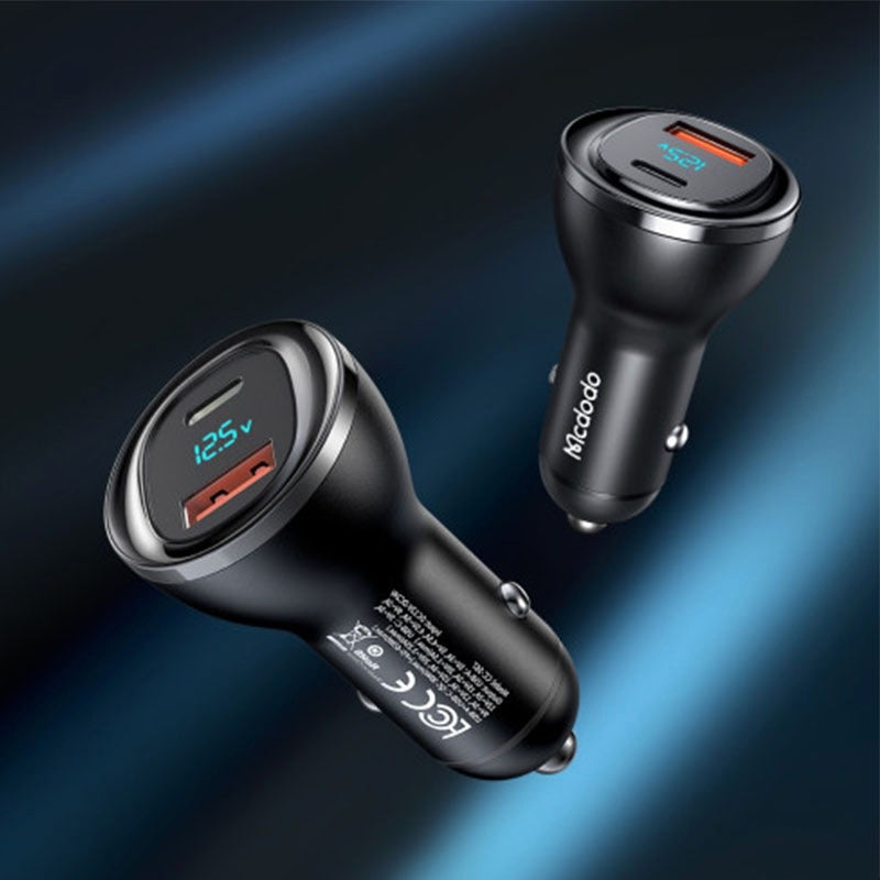 Mcdodo (CC-567) 95W USD-A+USB-C Digital Display Car Charger