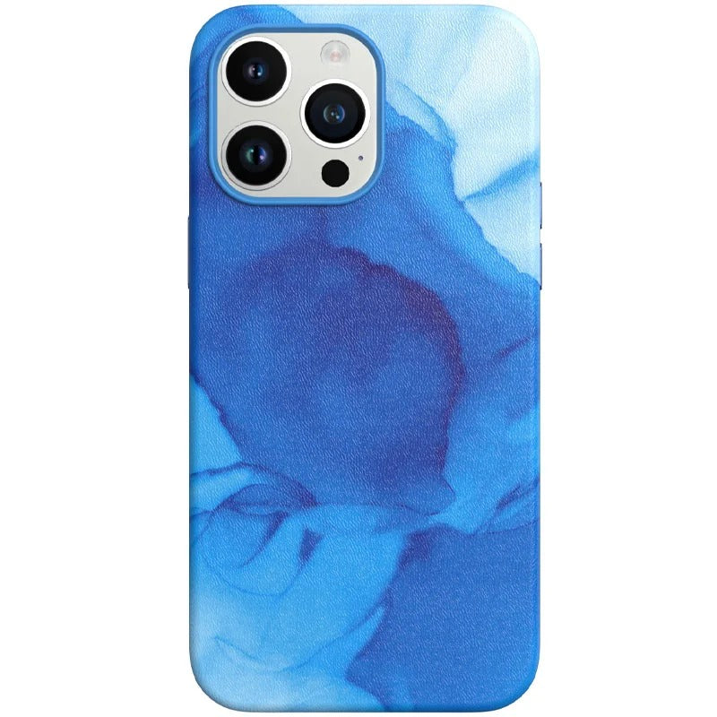 Figura Series Case with MagSafe for Apple iPhone Blue Colour