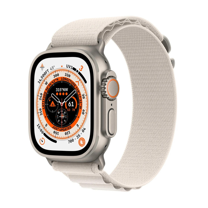Apple Watch Strap Starlight Alpine Loop