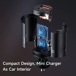 33W Dual Port Car Charger