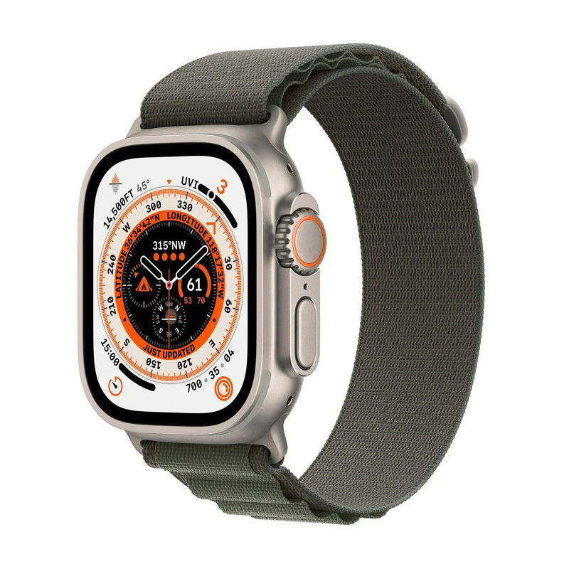 Apple Watch Strap Green Alpine Loop