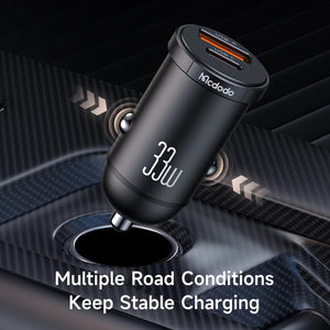 33W Dual Port Car Charger