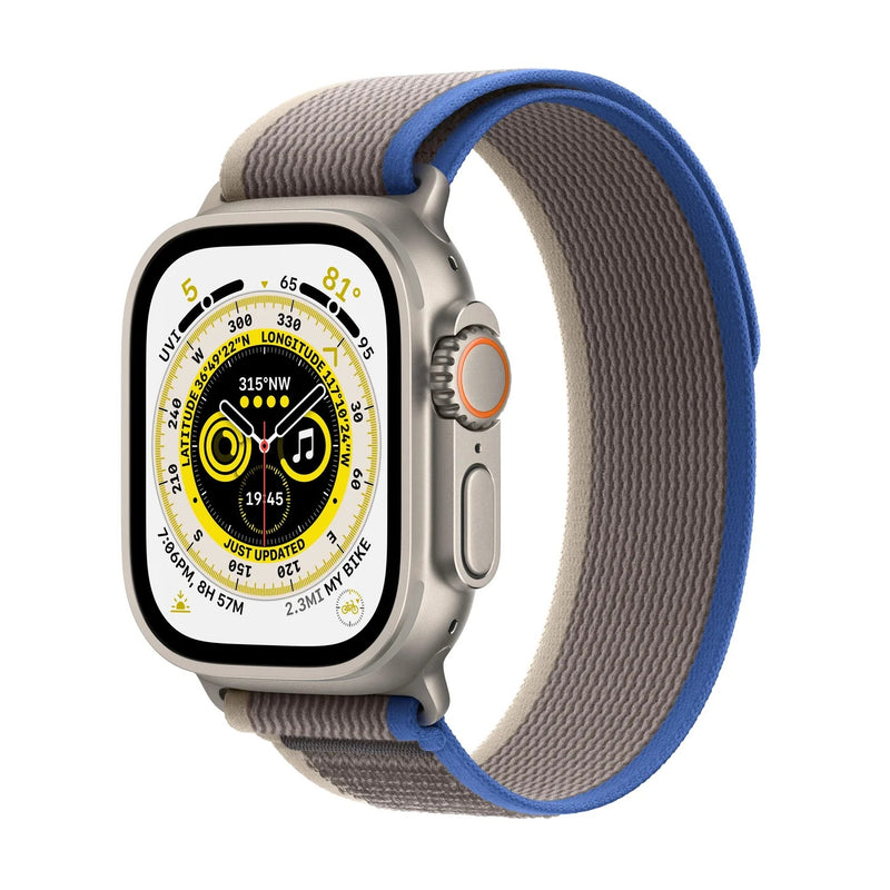 Apple Watch Strap Blue/Grey Trail Loop