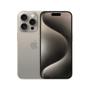 iPhone 15 Pro in Natural Titanium Colour