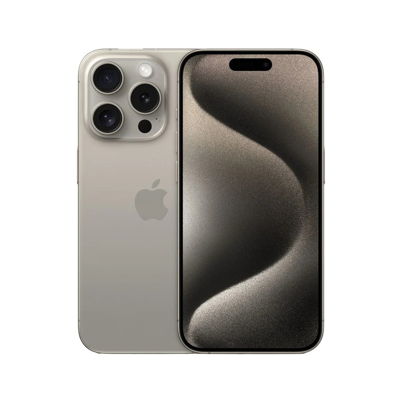 iPhone 15 Pro in Natural Titanium Colour