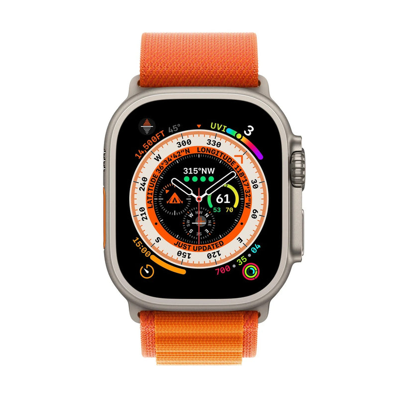 Apple Watch Strap Orange Alpine Loop