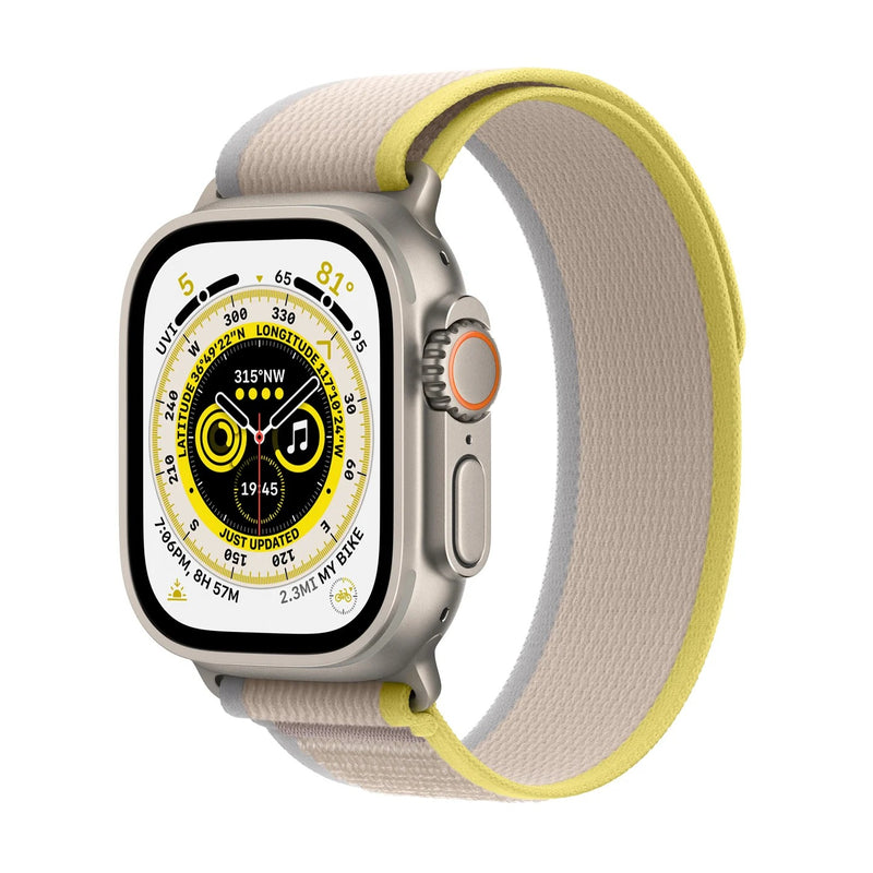 Apple Watch Strap Yellow/Beige Trail Loop