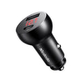 30W Car Charger with Digital Display