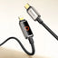 USB-C TO LIGHTNING 36W PREMIUM CABLE WITH BREATHING LIGHT INDICATOR