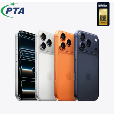 iPhone 17 Pro PTA Approved Pre-Booking (45% Advance Payment)
