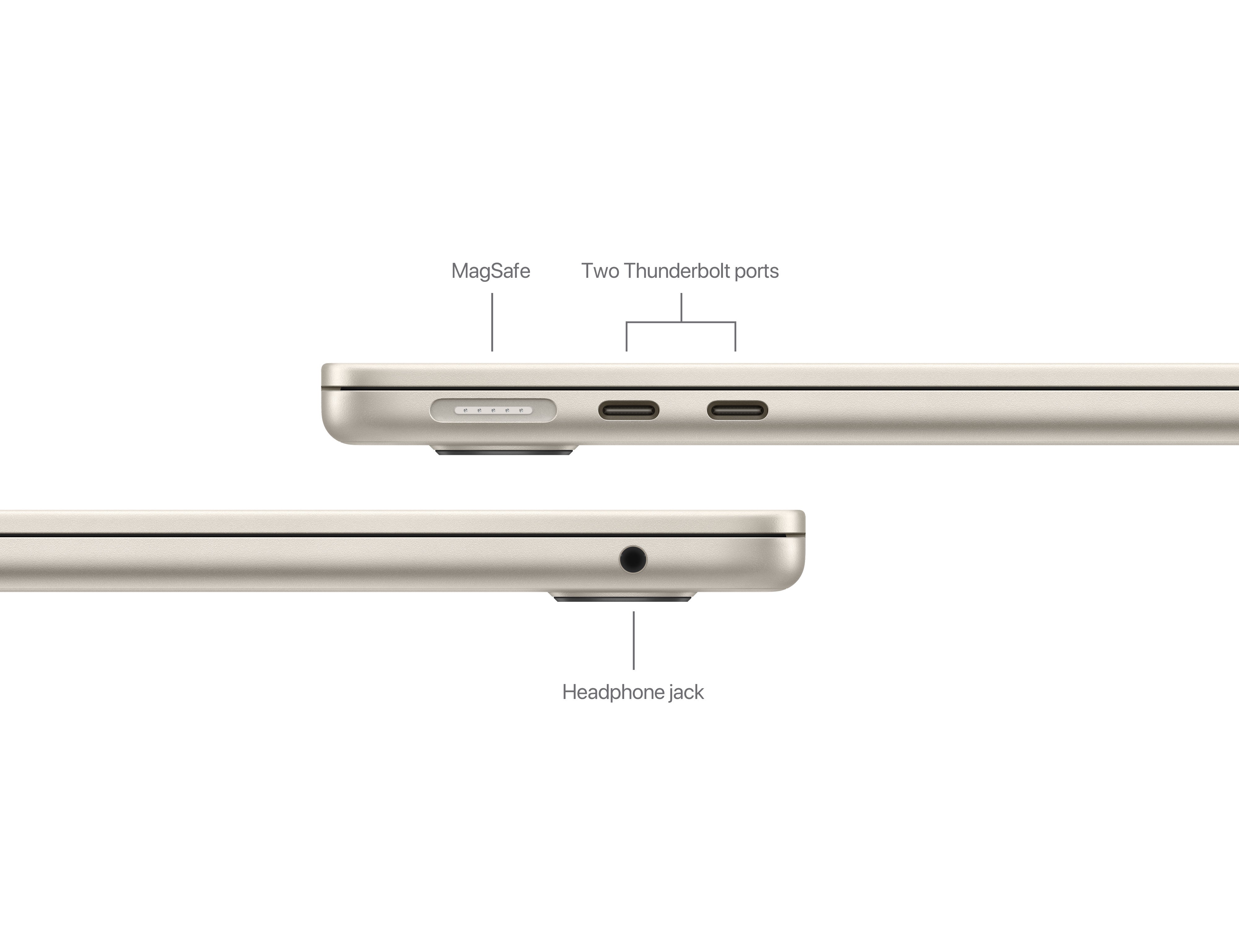 MacBook Air 13.6-inches M3 chip with 8-Core CPU - 8-Core GPU - 16‑core Neural Engine - 16GB/256GB