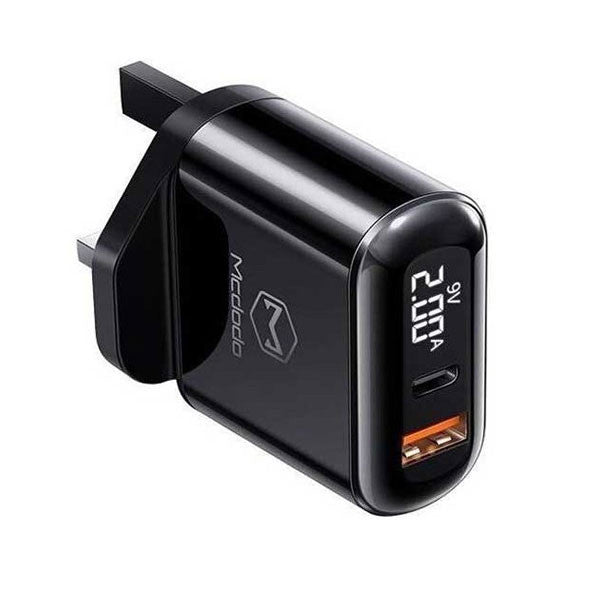 Mcdodo LCH-723 PD20W 1C1U Digital Display Fast Charger Pro