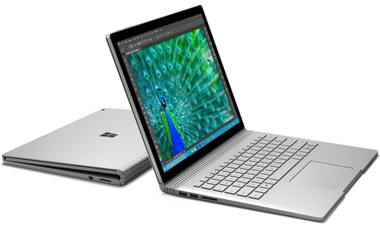 Microsoft Surface Book | Intel Core i7 2.6 GHz | 16 GB Ram | 256 GB SSD | Silver (Code-229800)