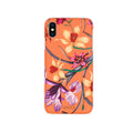 Flower Printed Cover For iPhone