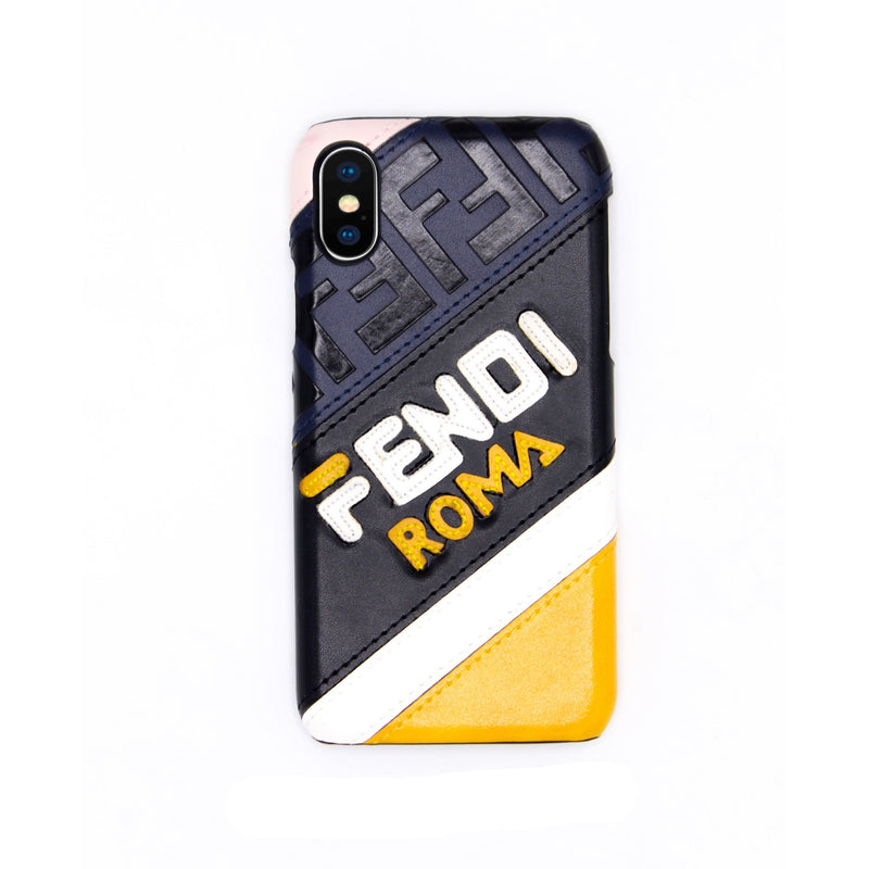 FENDI ROMA YELLOW iPhone 12 Pro Case Cover