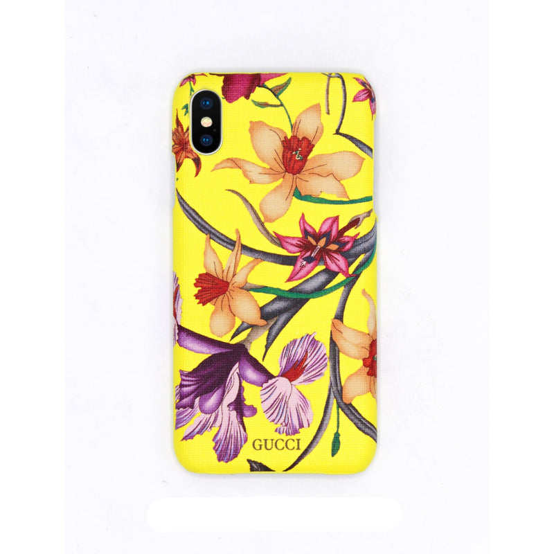 Flower Printed Cover For iPhone