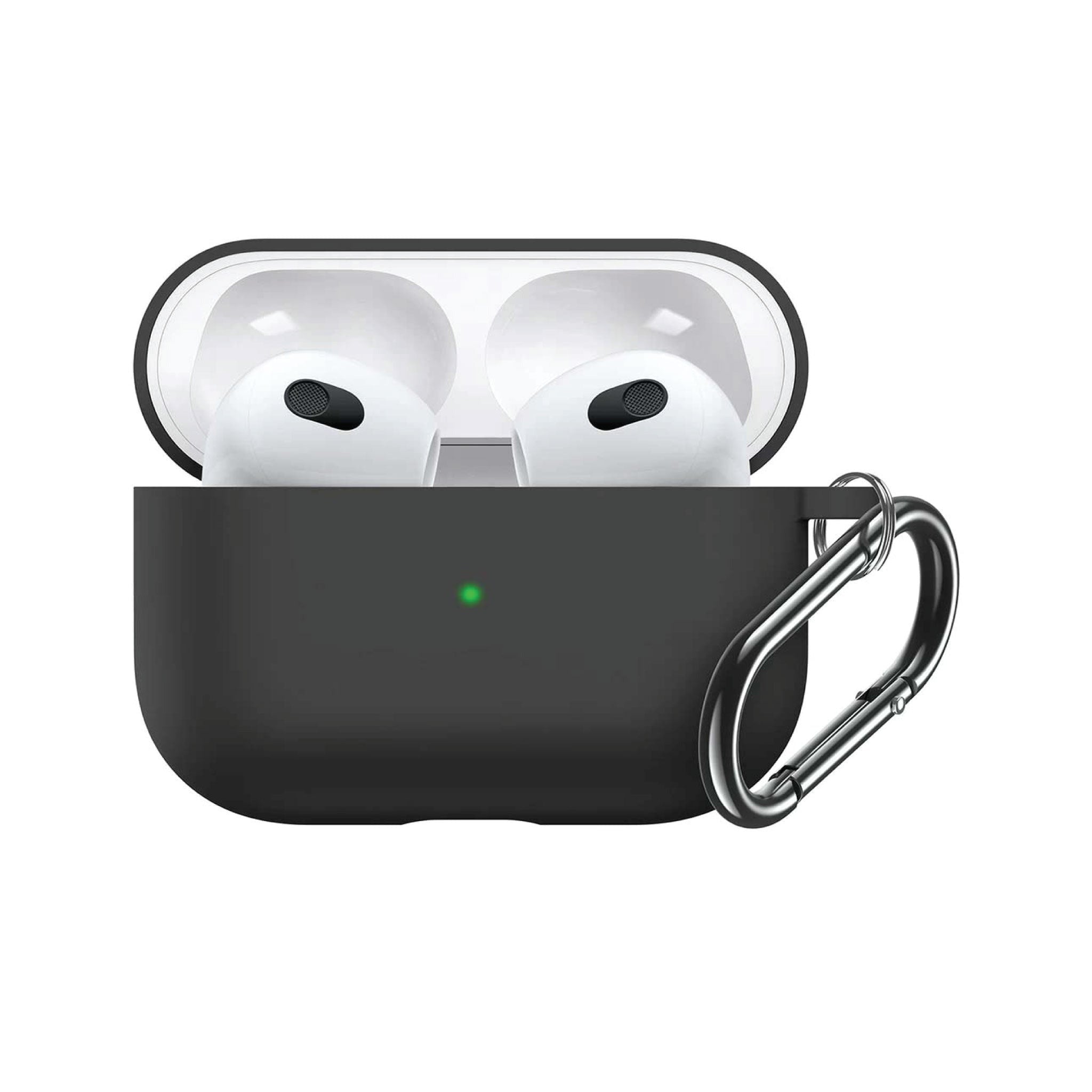 Airpods 3rd Generation Silicon Cover in black color