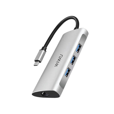 Wiwu Alpha 6 in 1 USB-C Hub A631STR