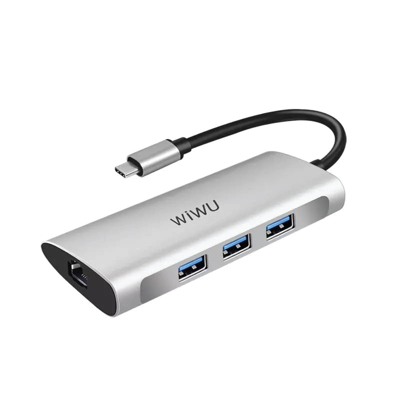Wiwu Alpha 6 in 1 USB-C Hub A631STR