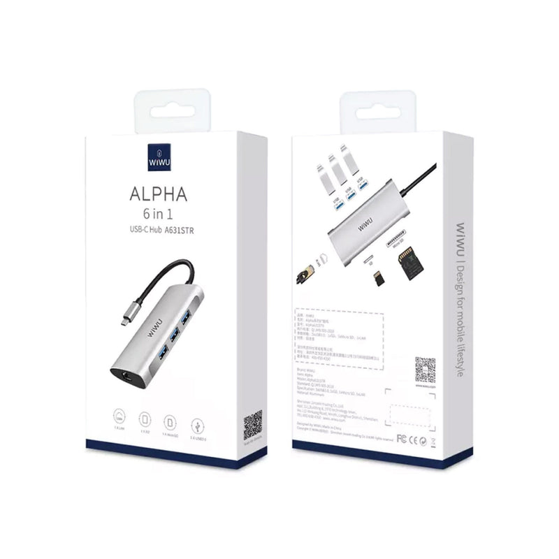Alpha 631STR Multi-function USB C Hub Adapter To USB 3.0