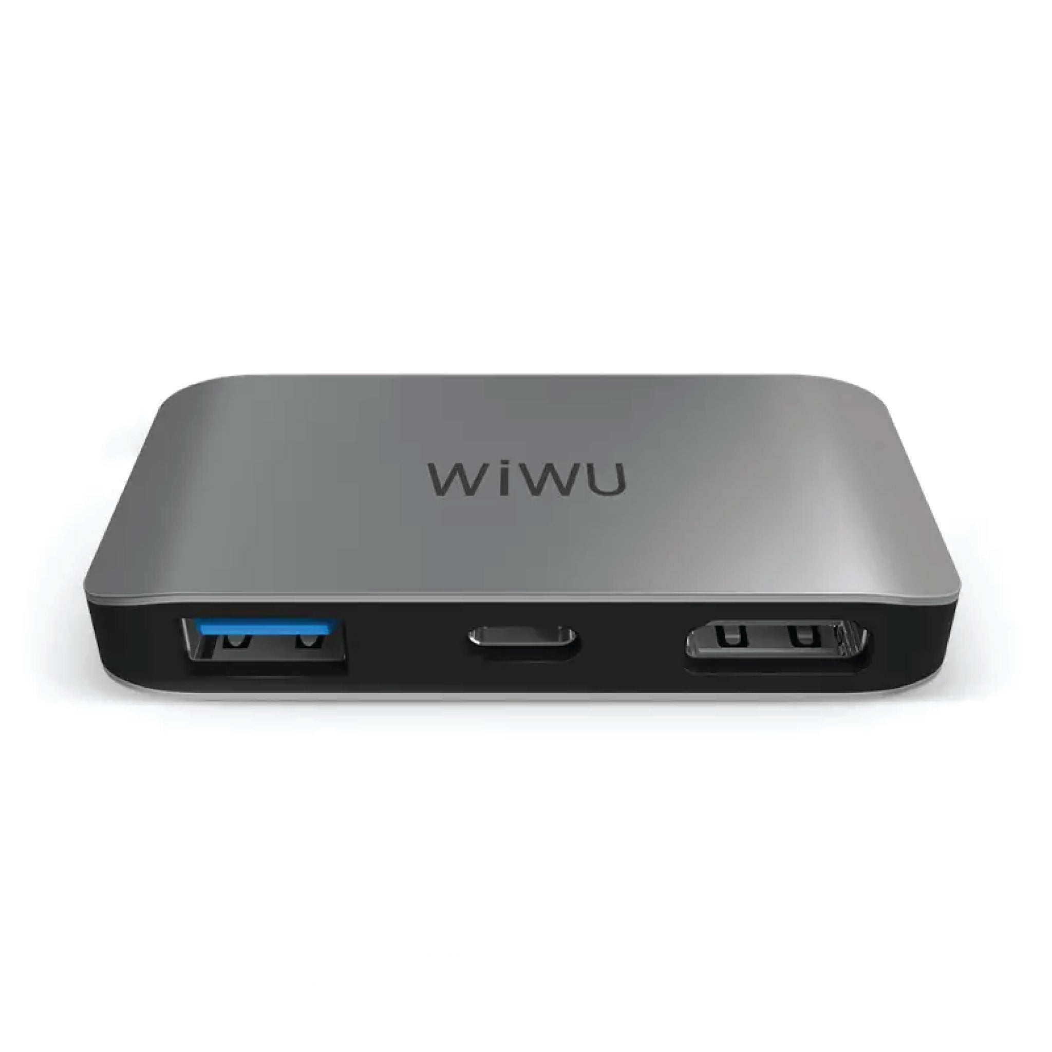 WiWU Alpha C2H 3 in 1 USB Type C HUB