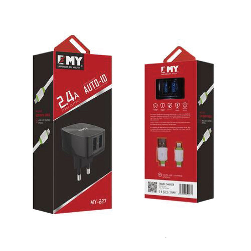 EMY Travel Charger MY-227
