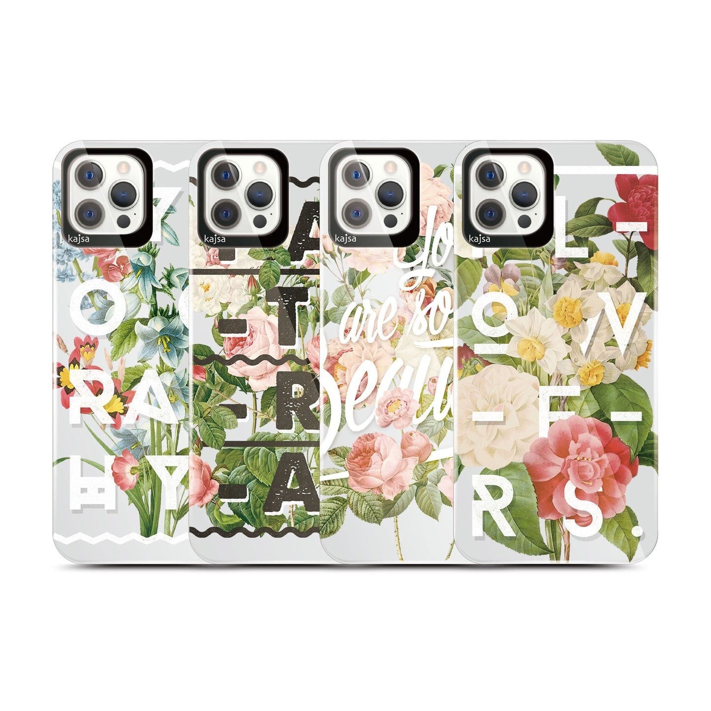 Kajsa Floral Pattern Cover For iPhone