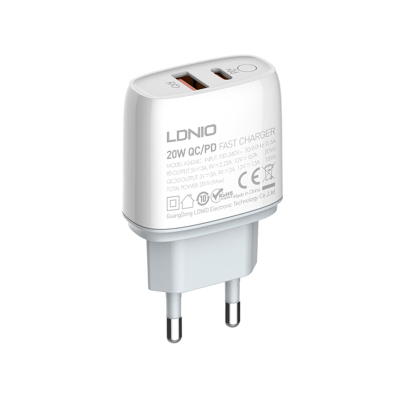 LDNIO 20W PD Charger Type-C to Lightning