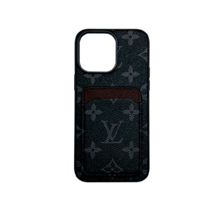 Black White LV iPhone 14 Pro Max Case