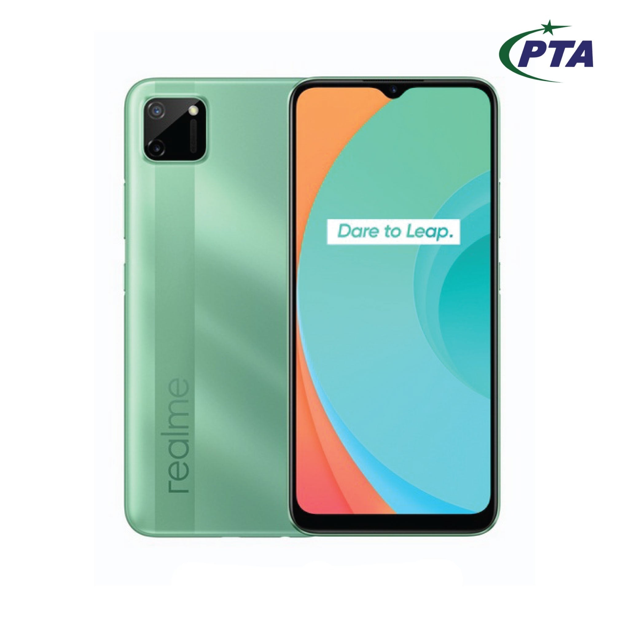 Realme C11 Mint Green, Pepper Grey