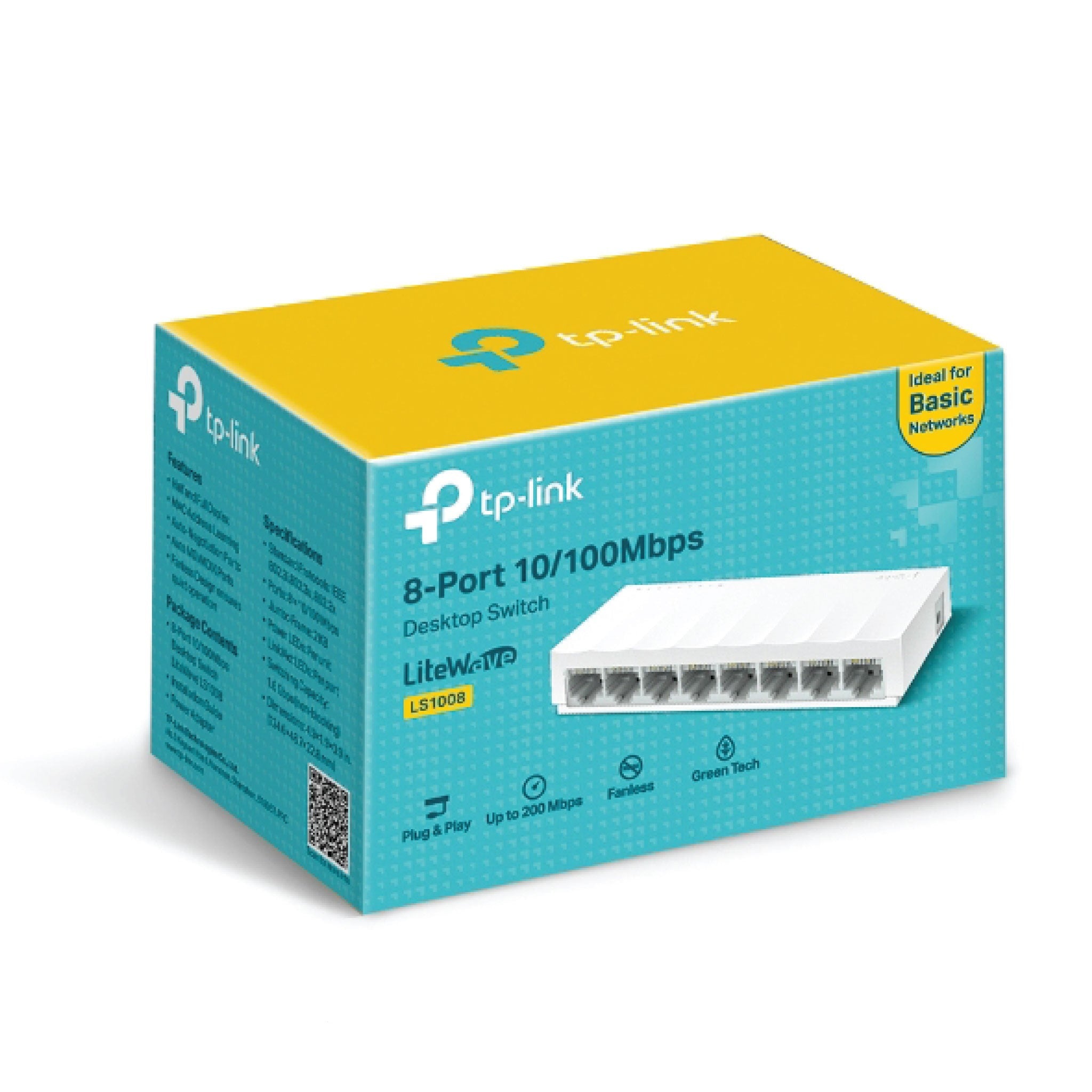 TP Link 8-Port 10/100Mbps LS1008