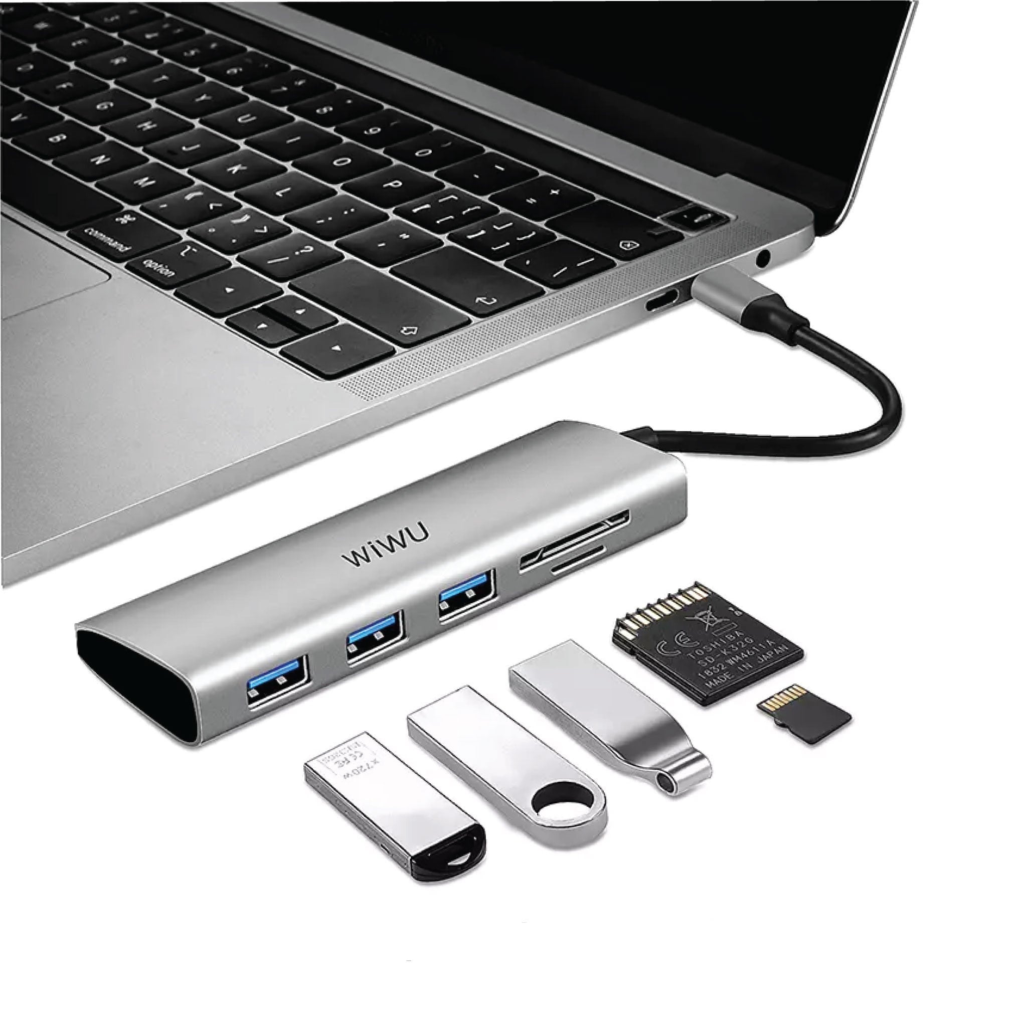 Alpha 532ST Type-C Converter 5 in 1 USB-C Hub