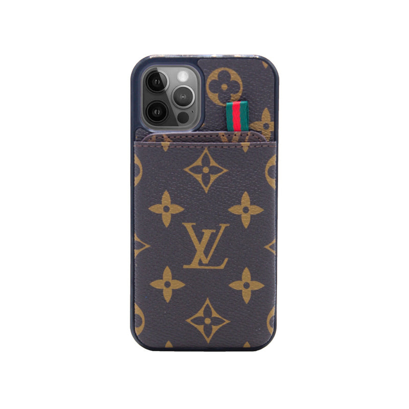 lv iphone 12 wallet case